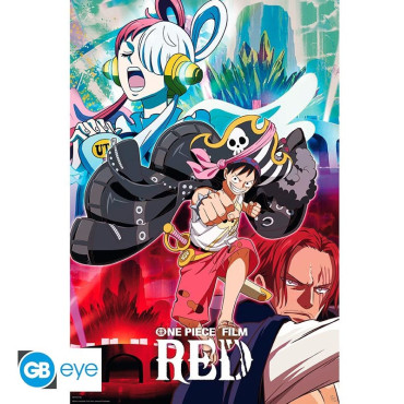 Cartaz do filme One Piece: Vermelho