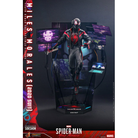 Figura Hot Toys Miles Morales 1/6 Marvel's Spider-Man Miles Morales (fato 2020)