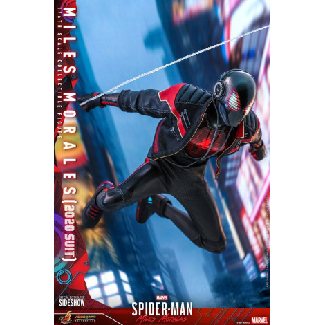 Figura Hot Toys Miles Morales 1/6 Marvel's Spider-Man Miles Morales (fato 2020)