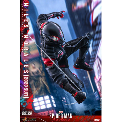 Figura Hot Toys Miles Morales 1/6 Marvel's Spider-Man Miles Morales (fato 2020)