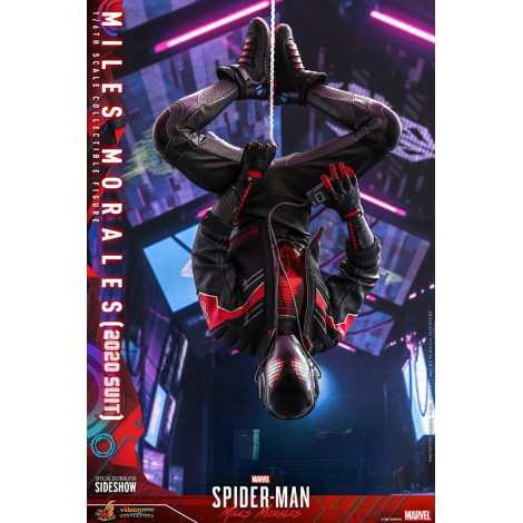 Figura Hot Toys Miles Morales 1/6 Marvel's Spider-Man Miles Morales (fato 2020)