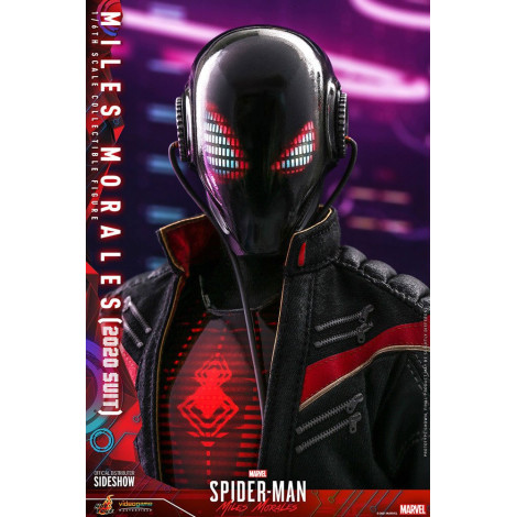 Figura Hot Toys Miles Morales 1/6 Marvel's Spider-Man Miles Morales (fato 2020)