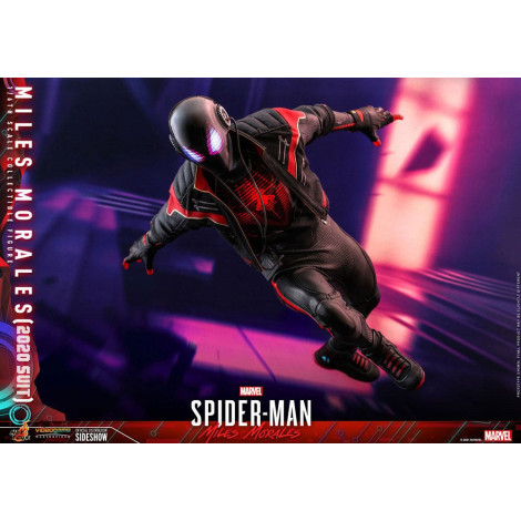 Figura Hot Toys Miles Morales 1/6 Marvel's Spider-Man Miles Morales (fato 2020)