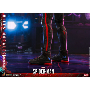 Figura Hot Toys Miles Morales 1/6 Marvel's Spider-Man Miles Morales (fato 2020)