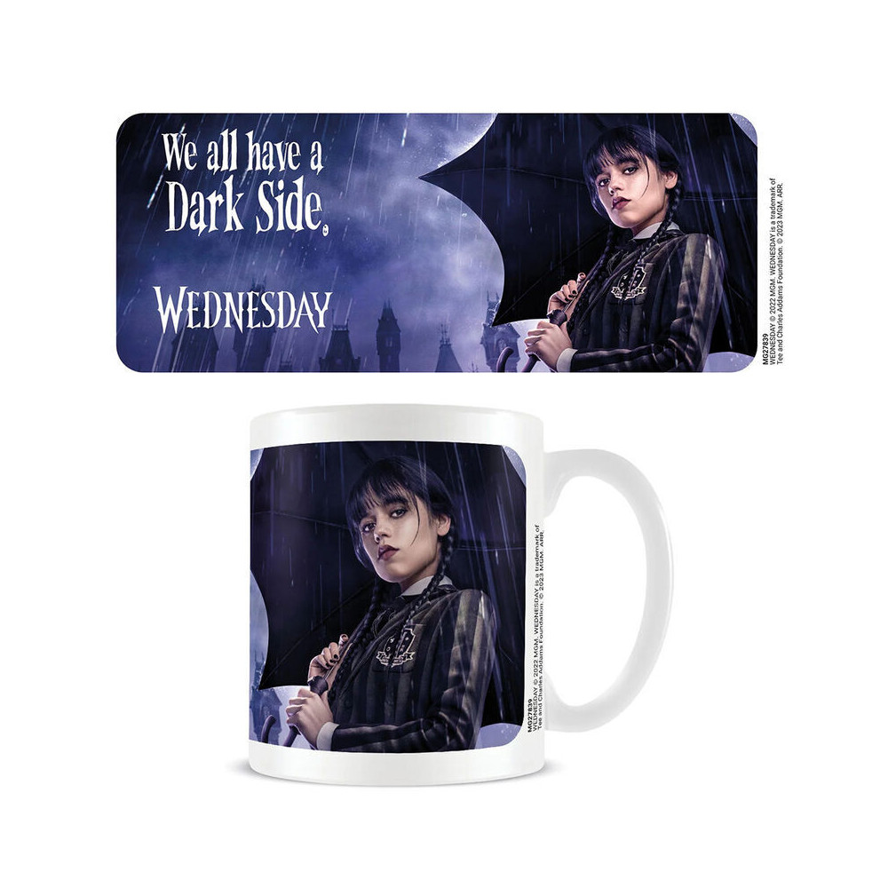 Caneca Dark Side Wednesday