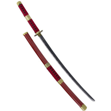 Katana de Sandai Kitetsu-edged Zoro One Piece 102 cm