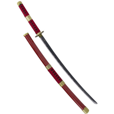 Katana de Sandai Kitetsu-edged Zoro One Piece 102 cm