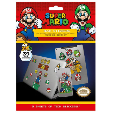 PYR - Vinilos decorativos Super Mario Variados