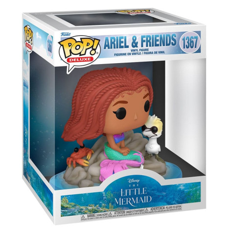 Funko Pop Deluxe Ariel e amigos A Pequena Sereia