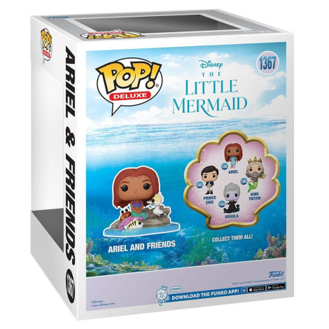 Funko Pop Deluxe Ariel e amigos A Pequena Sereia