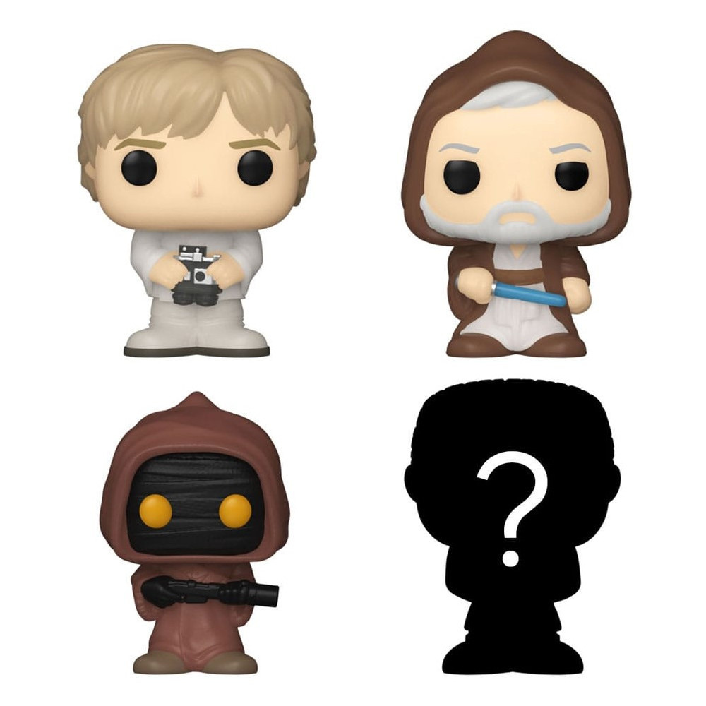 Conjunto de 4 figuras Bitty Pop Luke Star Wars