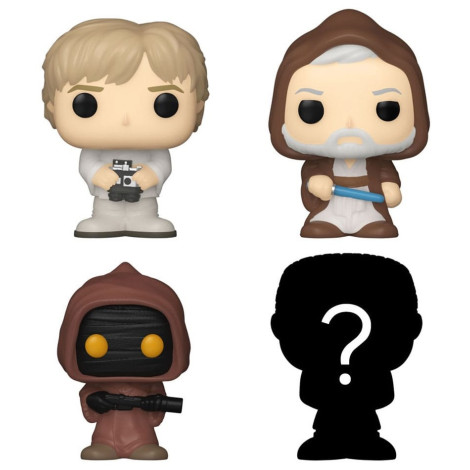 Conjunto de 4 figuras Bitty Pop Luke Star Wars