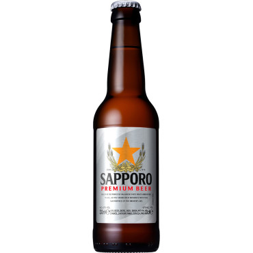 Cerveja japonesa Sapporo 33 cl