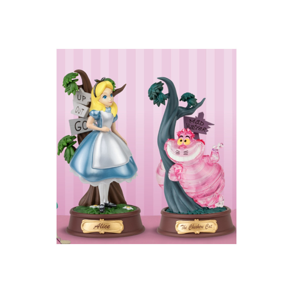 Alice e Cheshire D-Stage Disney Figures