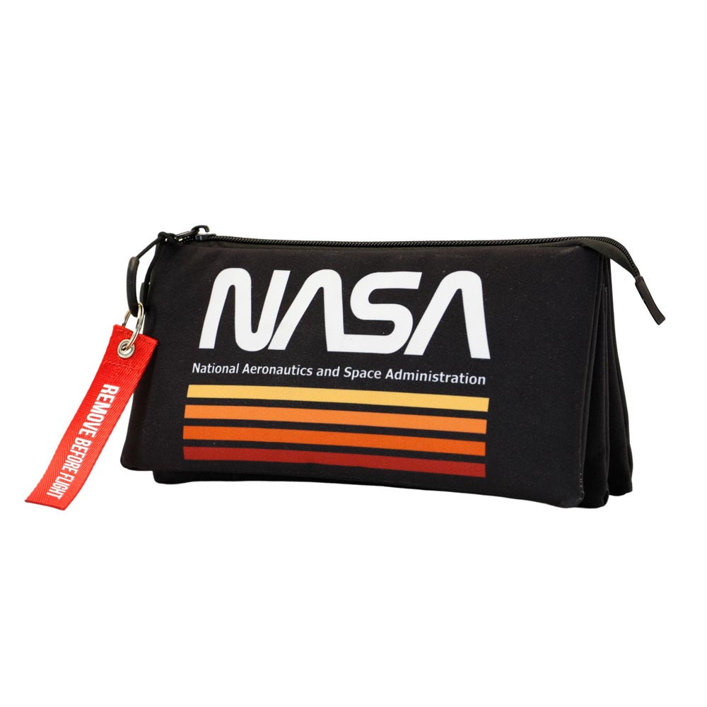 Estojo preto para lápis da NASA