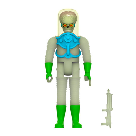 Figura Mars Attacks Marciano Brilla En Oscuridad