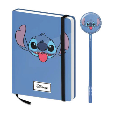 Lilo & Stitch Libreta con bolígrafo Set de regalo Stitch Face