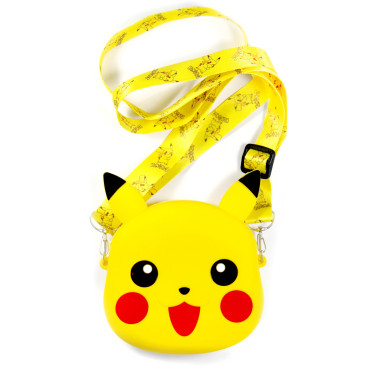 Mini bolso silicona 10cm Pokémon Pikachu