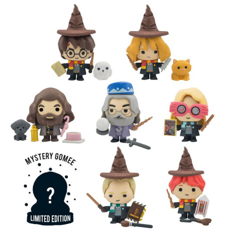 Minifigura de borracha surpresa Harry Potter