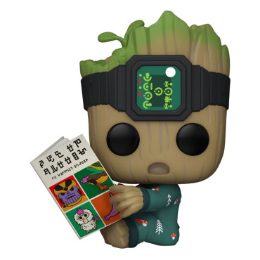 Funko POP! Groot com livro
