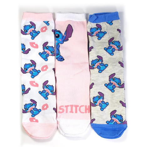 Set 3 Calcetines Stitch Disney