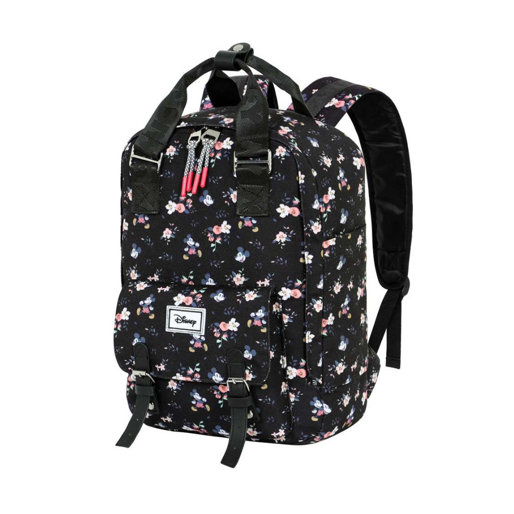 Mochila casual Mickey Mouse floral