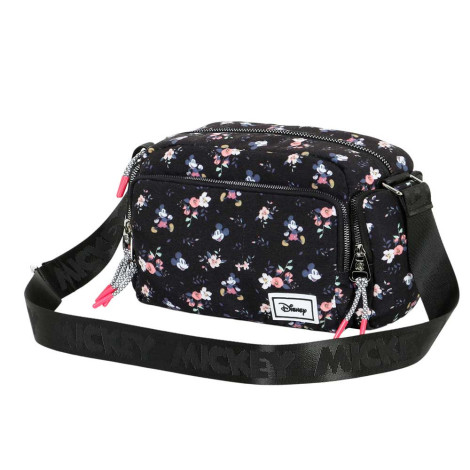 Saco de ombro Mickey Mouse floral