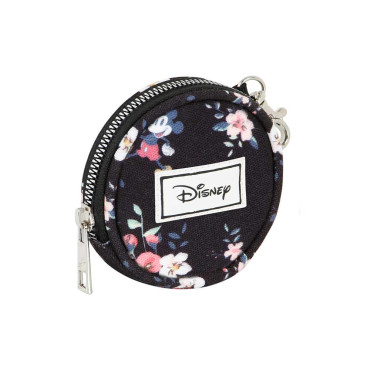 Bolsa carteira Mickey Mouse floral