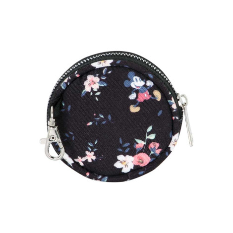 Bolsa carteira Mickey Mouse floral