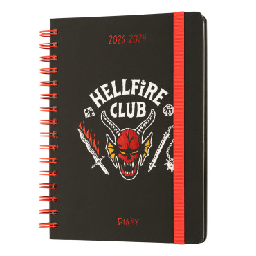 Agenda 2023/2024 Clube Hellfire Stranger Things semana