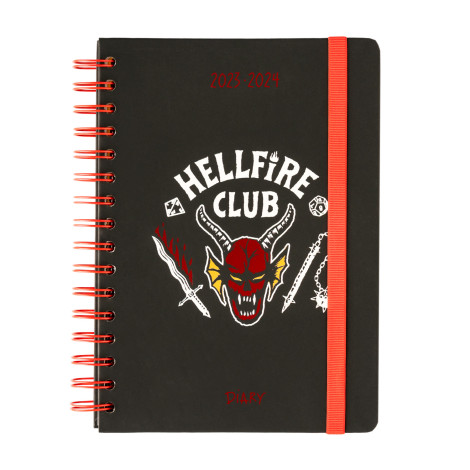 Agenda 2023/2024 Clube Hellfire Stranger Things semana