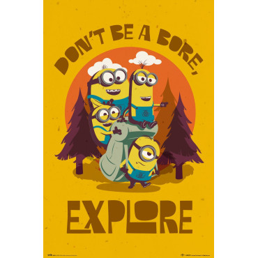Poster Minions Don'T Be...