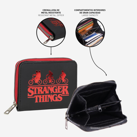 Cartera billetera Stranger Things bicis