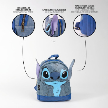 Bolso Mochila Stitch orejitas Disney