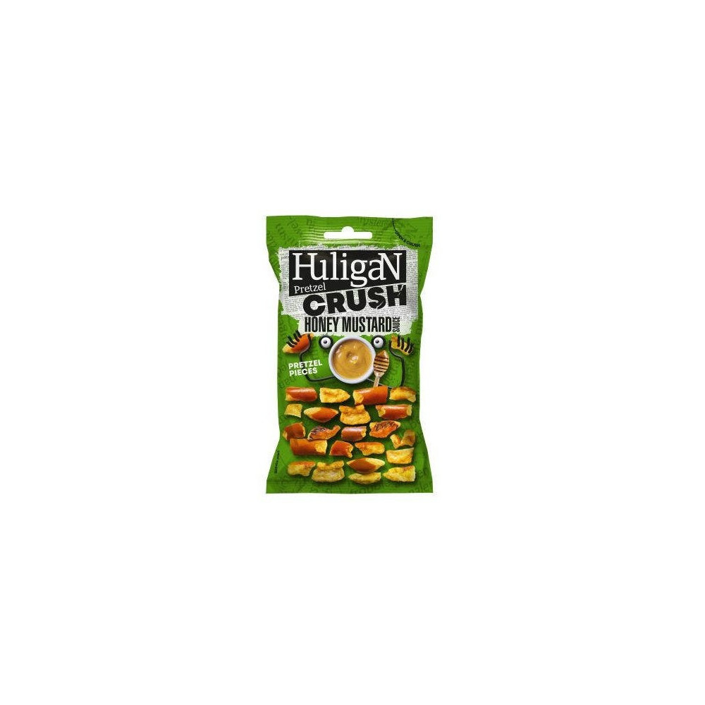 Snack de Pretzle Huligan Crush Miel Mostaza 65gr