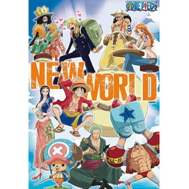 Cartaz Novo Mundo One Piece