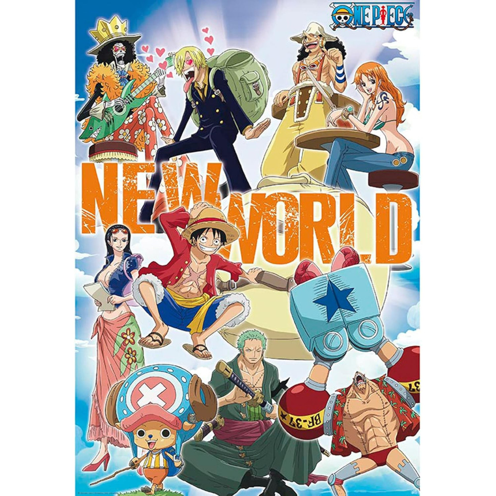 Cartaz Novo Mundo One Piece