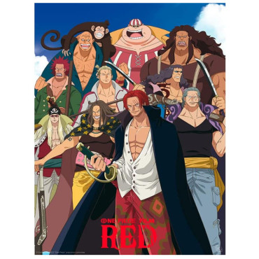 Cartaz de One Piece chibi RED