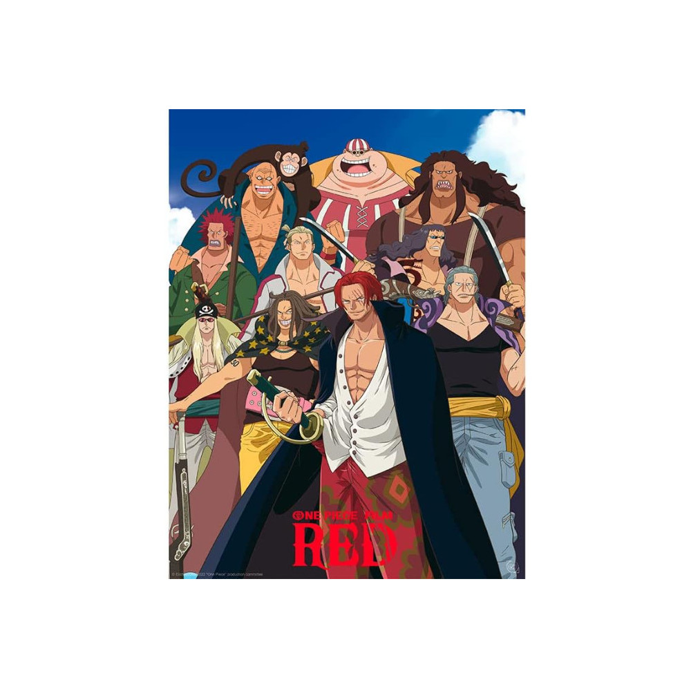 Cartaz de One Piece chibi RED