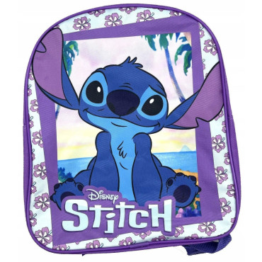 Mochila infantil Stitch morada