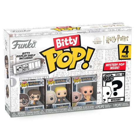 Bitty POP! Pack de 4 figuras 2,5 cm Harry Potter