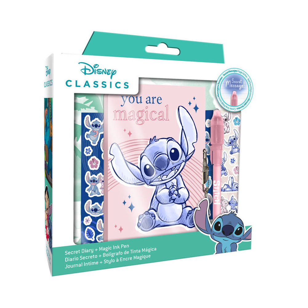 Conjunto de agendas Disney Stitch Mágico por 12,50€ - LaFrikileria.com