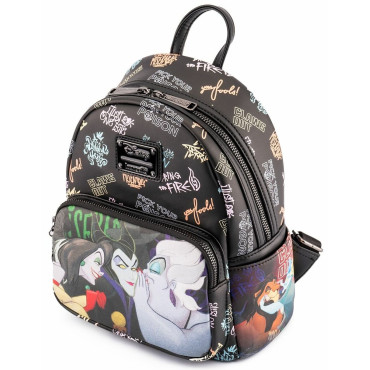 Bolso Mochila Loungefly Villanas Club Disney