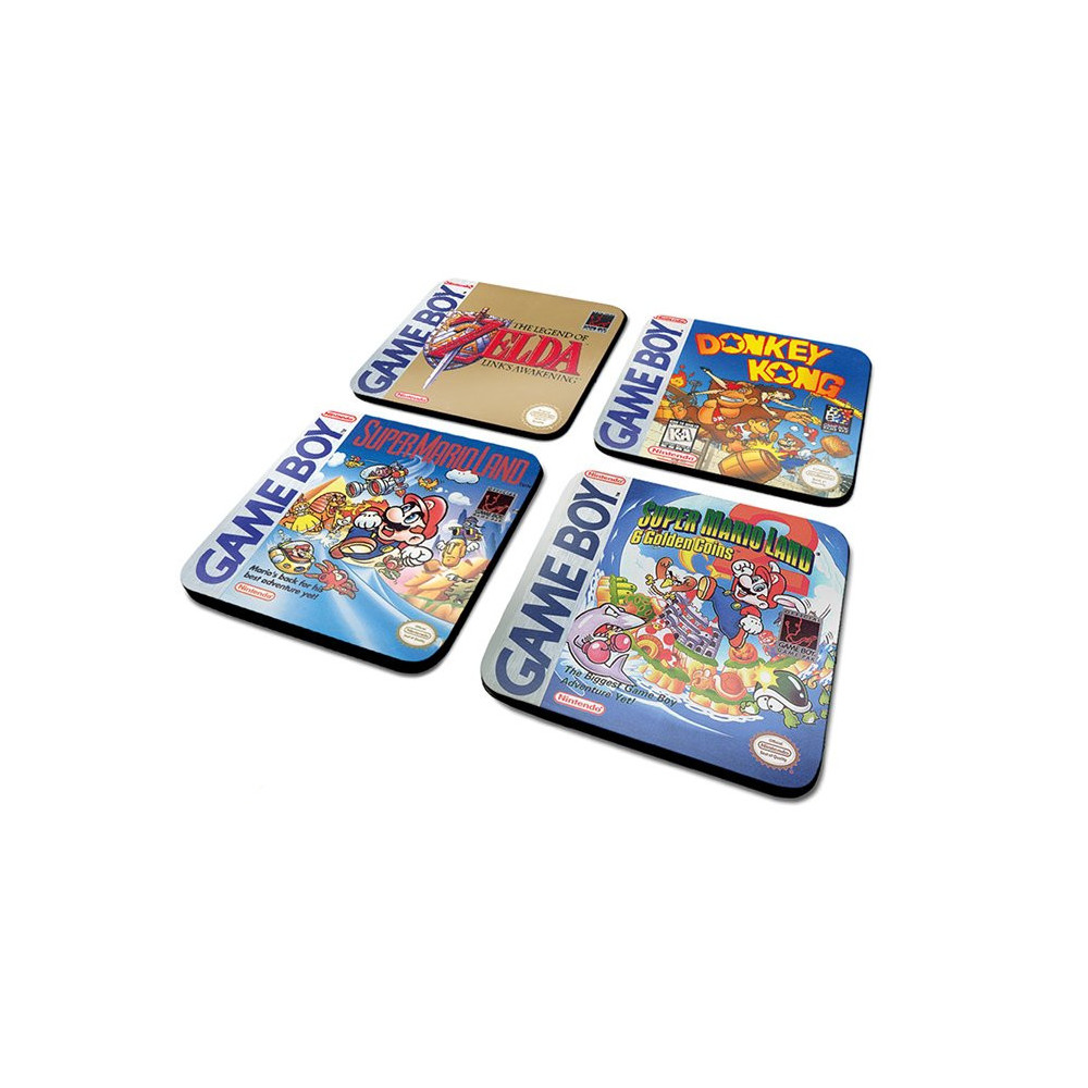 Juego de posavasos Gameboy (Colección clásica)