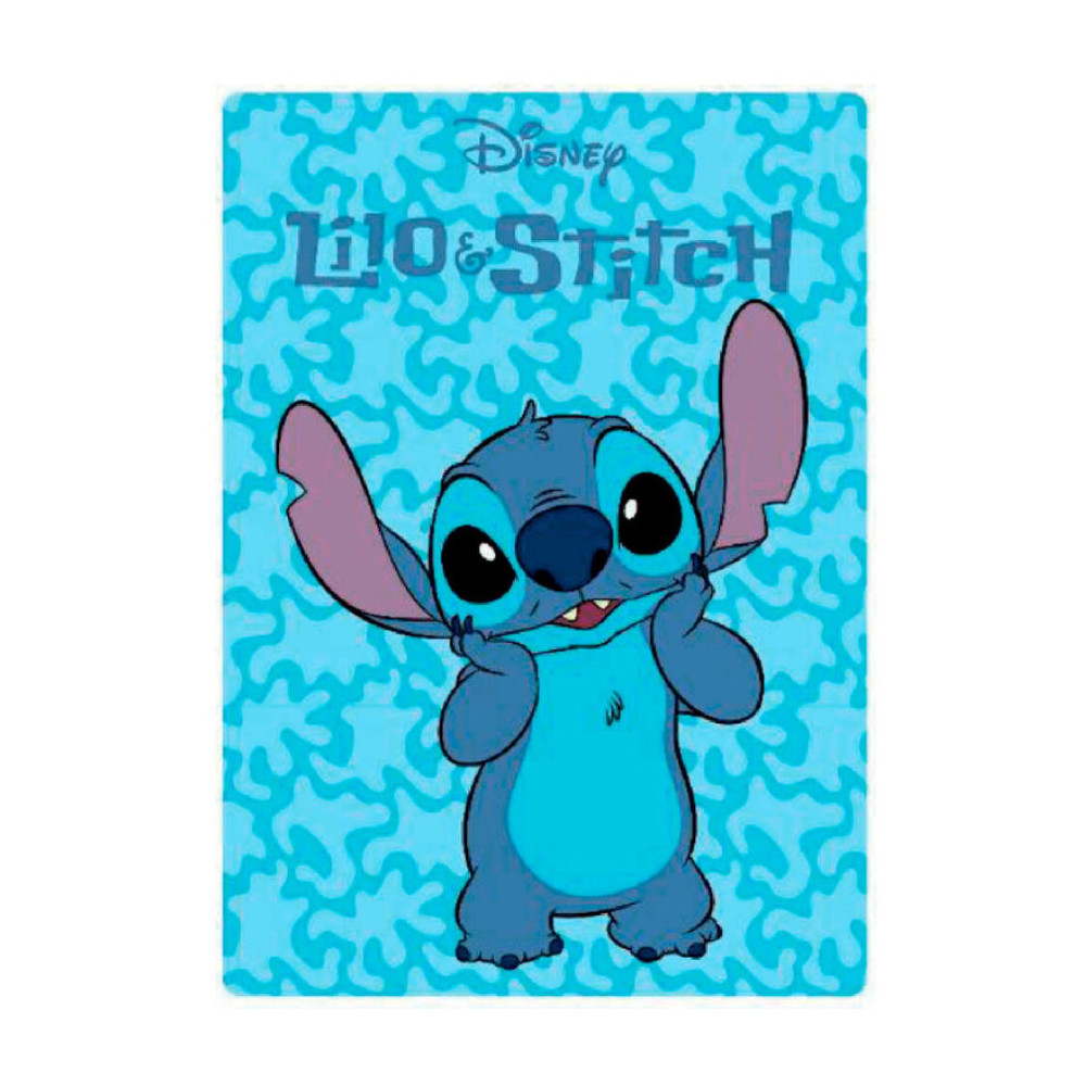 Stitch Manta de lã azul Disney