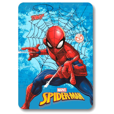 Manta de lã do Homem-Aranha Marvel