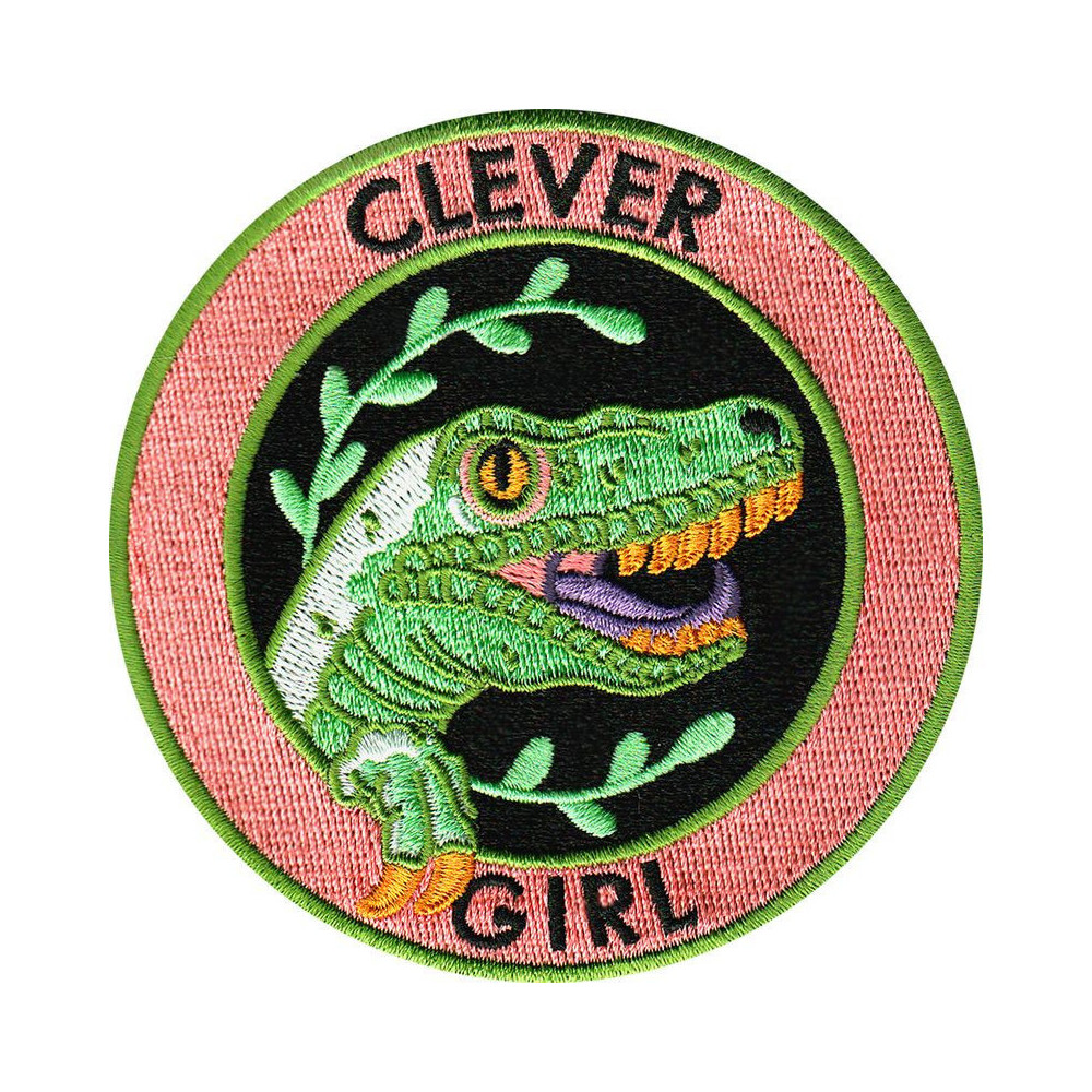 Parche Clever Girl Jurassic Park La Barbuda