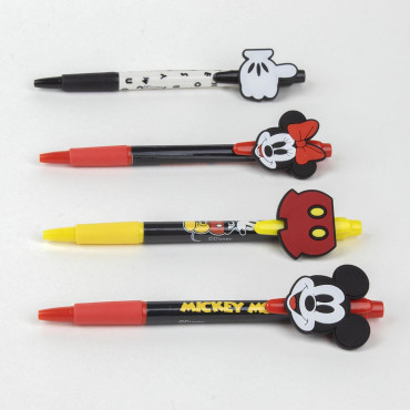 Conjunto de 4 canetas Mickey