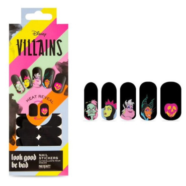 Autocolantes de unhas Disney Villain