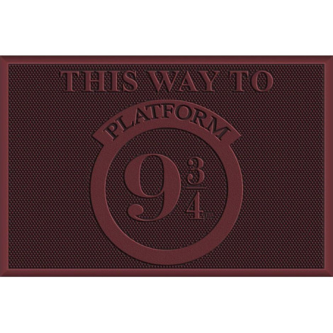 Tapete de plataforma 9 3/4 Harry Potter